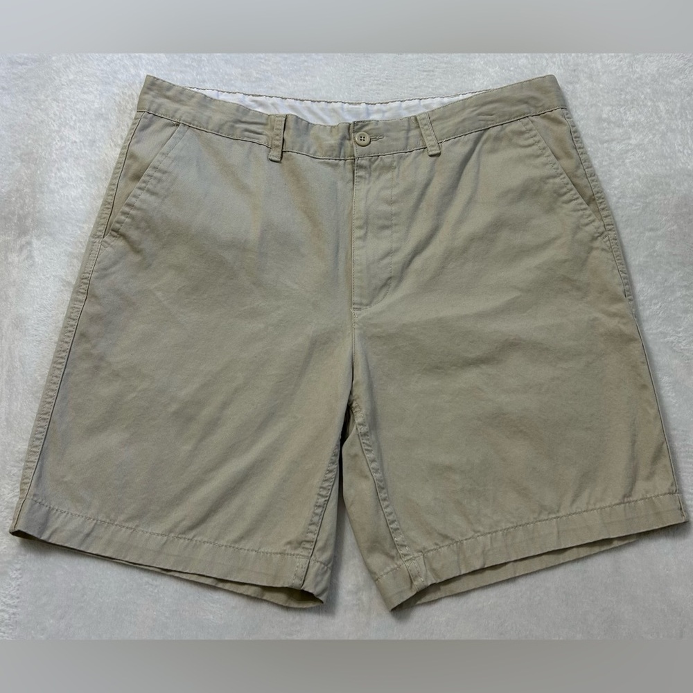 St. John's Bay Men's Khaki Flat Front Shorts